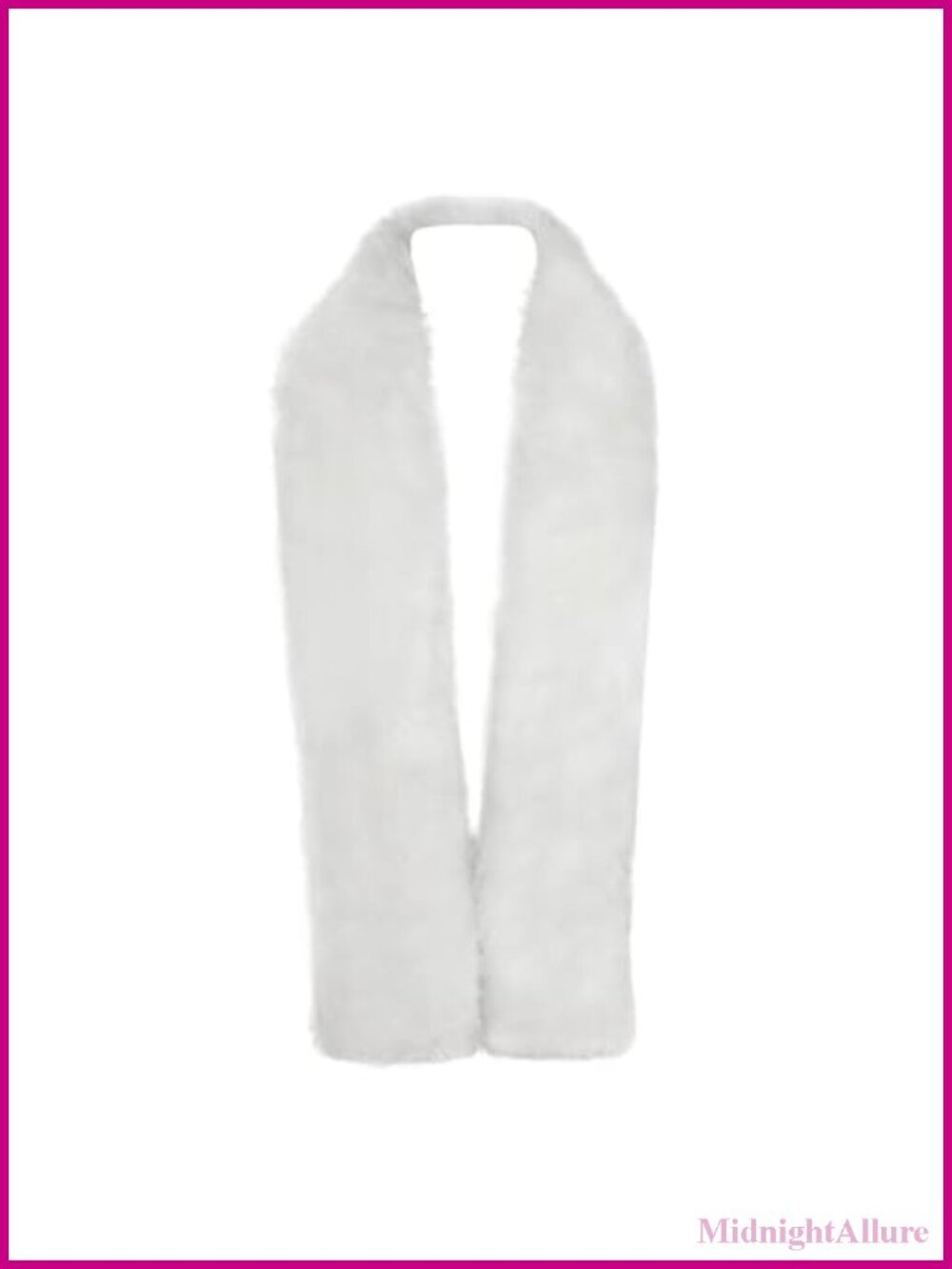 Faux Fur Scarf Wrap Shawl 1920s Bridal Wedding Winter
